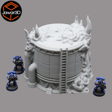Load image into Gallery viewer, Hive Infected Silo #1 - 28mm Wargaming Scatter Terrain Scenery Tabletop - ModelBricks