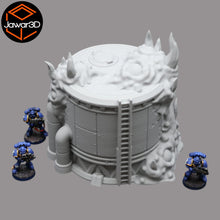 Load image into Gallery viewer, Hive Infected Silo #1 - 28mm Wargaming Scatter Terrain Scenery Tabletop - ModelBricks