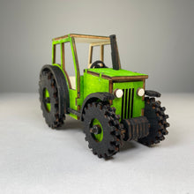 Load image into Gallery viewer, Tractor Puzzle - Pre-Built Model by Curious Rabbit ® - ModelBricks
