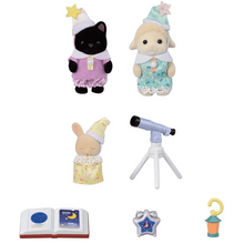 Load image into Gallery viewer, Sylvanian Families Nursery Friends - Sleepover Party Trio for Ages 3+