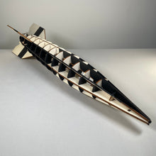 Load image into Gallery viewer, Prop V2 Rocket - Flatpack Model Kit by Curious Rabbit ® - ModelBricks