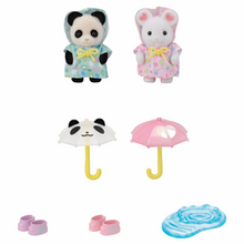 Load image into Gallery viewer, Sylvanian Families Nursery Friends - Rainy Day Duo for Ages 3 and Up - ModelBricks