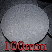 Load image into Gallery viewer, 100mm Round Plain Plastic Bases - ModelBricks