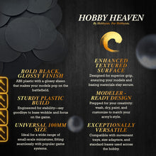 Load image into Gallery viewer, 100mm Round Plain Plastic Bases - ModelBricks