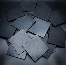 Load image into Gallery viewer, 100mm Square Plain Plastic Bases - ModelBricks