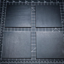 Load image into Gallery viewer, 100mm Square Plain Plastic Bases - ModelBricks