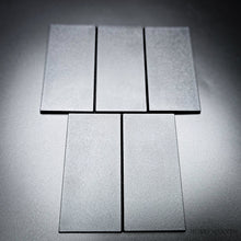 Load image into Gallery viewer, 100x50mm | 50x100mm Rectangular Plain Plastic Bases | Versatile Miniature Stands - ModelBricks