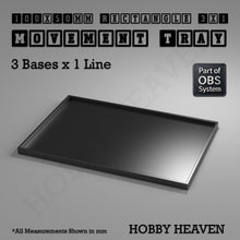 Load image into Gallery viewer, Rectangle Movement Trays | Cavalry & Monsters | 50×25-100×60mm | OBS System - ModelBricks