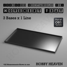 Load image into Gallery viewer, Rectangle Movement Trays | Cavalry & Monsters | 50×25-100×60mm | OBS System - ModelBricks