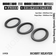Load image into Gallery viewer, Oval To Oval Bases Size Converters 3d Print Full Range - ModelBricks