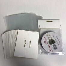 Load image into Gallery viewer, 100 Header Cards With Free Bags. Euro Slot, Blank Shop Product Display Packaging - ModelBricks
