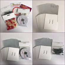 Load image into Gallery viewer, 100 Header Cards With Free Bags. Euro Slot, Blank Shop Product Display Packaging - ModelBricks