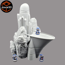 Load image into Gallery viewer, Irix Base - 28mm Wargaming Scatter Terrain Scenery Tabletop Miniature - ModelBricks