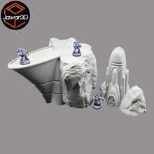 Load image into Gallery viewer, Irix Base - 28mm Wargaming Scatter Terrain Scenery Tabletop Miniature - ModelBricks