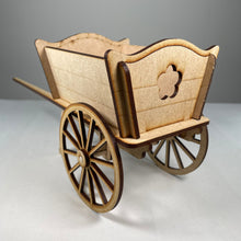 Load image into Gallery viewer, Cart Planter - Pre-Built Model By Curious Rabbit ® - ModelBricks