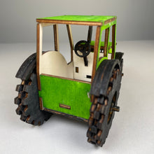 Load image into Gallery viewer, Tractor Puzzle - Pre-Built Model by Curious Rabbit ® - ModelBricks