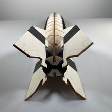 Load image into Gallery viewer, Prop V2 Rocket - Flatpack Model Kit by Curious Rabbit ® - ModelBricks