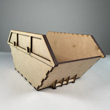 Load image into Gallery viewer, Skip Waste Container - Pre-Built Model by Curious Rabbit ® - ModelBricks