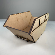 Load image into Gallery viewer, Skip Waste Container - Pre-Built Model by Curious Rabbit ® - ModelBricks