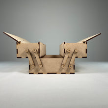 Load image into Gallery viewer, Small Two Tier Toolbox - Pre-Built Model by Curious Rabbit ® - ModelBricks