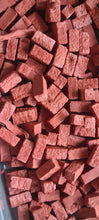 Load image into Gallery viewer, 1:35 Scale Diorama Building War Gaming Red Stone Blocks Bricks 12mm L 6mm W x 6mm H