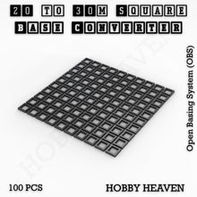 Load image into Gallery viewer, Square to Square Bases Size Converters 3d Print Full Range - ModelBricks