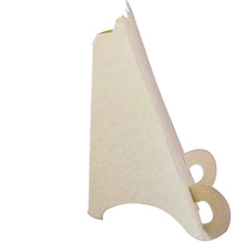 Load image into Gallery viewer, 24 x Hammered Ivory Elegant Place Cards, Perfect for Stylish Weddings & Parties. Tableware UK Card Crafts - ModelBricks