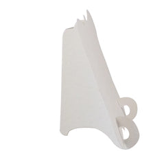 Load image into Gallery viewer, 24 x Hammered White Elegant Place Cards, Perfect for Stylish Weddings & Parties. Tableware UK Card Crafts - ModelBricks