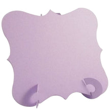 Load image into Gallery viewer, 24 x Lilac Elegant Place Cards, Perfect for Stylish Weddings & Parties. Tableware UK Card Crafts - ModelBricks