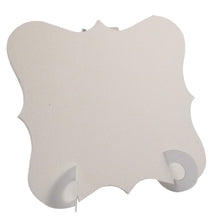 Load image into Gallery viewer, 24 x Linen White Elegant Place Cards, Perfect for Stylish Weddings & Parties. Tableware UK Card Crafts - ModelBricks
