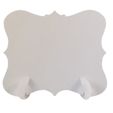 Load image into Gallery viewer, 24 x Linen White Elegant Place Cards, Perfect for Stylish Weddings & Parties. Tableware UK Card Crafts - ModelBricks