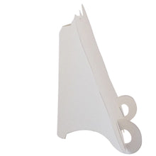 Load image into Gallery viewer, 24 x Linen White Elegant Place Cards, Perfect for Stylish Weddings & Parties. Tableware UK Card Crafts - ModelBricks