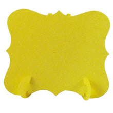 Load image into Gallery viewer, 24 x Yellow Elegant Place Cards, Perfect for Stylish Weddings & Parties. Tableware UK Card Crafts