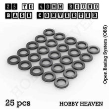 Load image into Gallery viewer, Round Bases Size Converters Round to Round 3d Print Full Range - ModelBricks