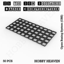 Load image into Gallery viewer, Square to Square Bases Size Converters 3d Print Full Range - ModelBricks