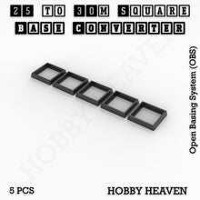 Load image into Gallery viewer, Square to Square Bases Size Converters 3d Print Full Range - ModelBricks