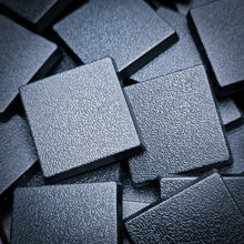 Load image into Gallery viewer, 25mm Square Plain Plastic Bases - ModelBricks