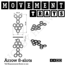 Load image into Gallery viewer, 25mm Movement Trays for Tabletop Games | Waargaming | Full Range - ModelBricks