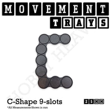 Load image into Gallery viewer, 25mm Movement Trays for Tabletop Games | Waargaming | Full Range - ModelBricks