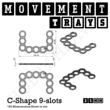 Load image into Gallery viewer, 25mm Movement Trays for Tabletop Games | Waargaming | Full Range - ModelBricks