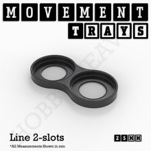 Load image into Gallery viewer, 25mm Movement Trays for Tabletop Games | Waargaming | Full Range - ModelBricks