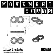 Load image into Gallery viewer, 25mm Movement Trays for Tabletop Games | Waargaming | Full Range - ModelBricks