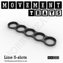 Load image into Gallery viewer, 25mm Movement Trays for Tabletop Games | Waargaming | Full Range - ModelBricks