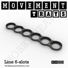 Load image into Gallery viewer, 25mm Movement Trays for Tabletop Games | Waargaming | Full Range - ModelBricks