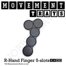 Load image into Gallery viewer, 25mm Movement Trays for Tabletop Games | Waargaming | Full Range - ModelBricks