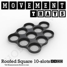 Load image into Gallery viewer, 25mm Movement Trays for Tabletop Games | Waargaming | Full Range - ModelBricks