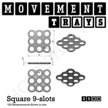 Load image into Gallery viewer, 25mm Movement Trays for Tabletop Games | Waargaming | Full Range - ModelBricks