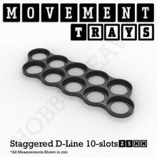 Load image into Gallery viewer, 25mm Movement Trays for Tabletop Games | Waargaming | Full Range - ModelBricks