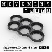 Load image into Gallery viewer, 25mm Movement Trays for Tabletop Games | Waargaming | Full Range - ModelBricks