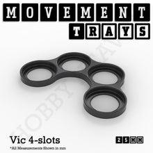 Load image into Gallery viewer, 25mm Movement Trays for Tabletop Games | Waargaming | Full Range - ModelBricks